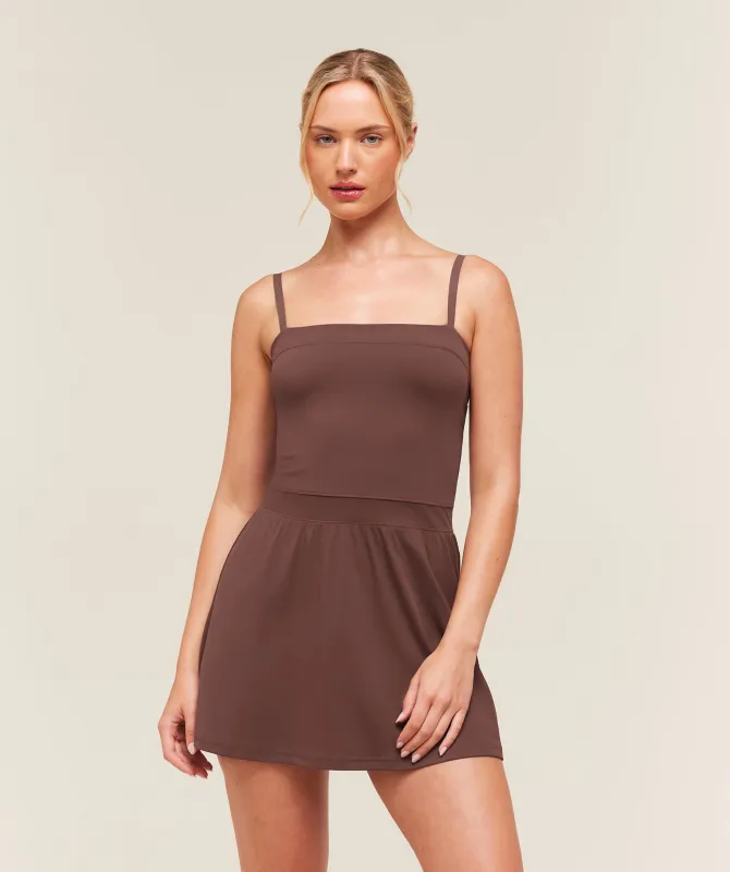 Gymshark Training Dress - Espresso Brown made by Gymshark