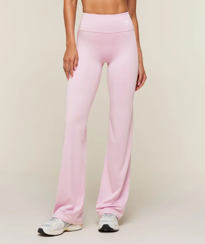 Gymshark Training Straight Leg Tall Leggings - Haze Pink made by Gymshark