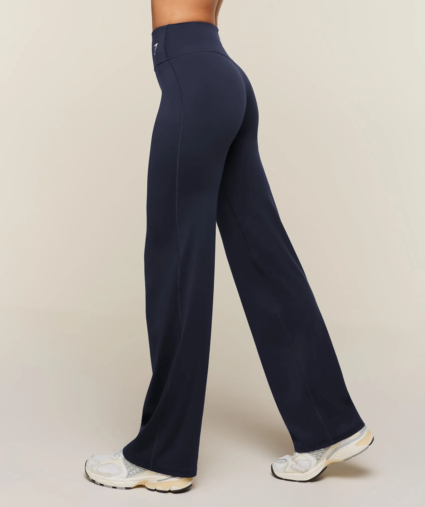 Gymshark Training Straight Leg Tall Leggings - Heavy Blue sold by Gymshark product image thumbnail 3