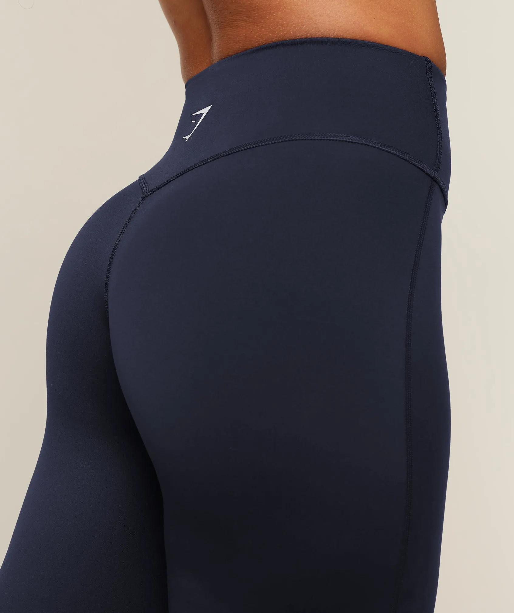 Gymshark Training Straight Leg Tall Leggings - Heavy Blue sold by Gymshark product image thumbnail 4