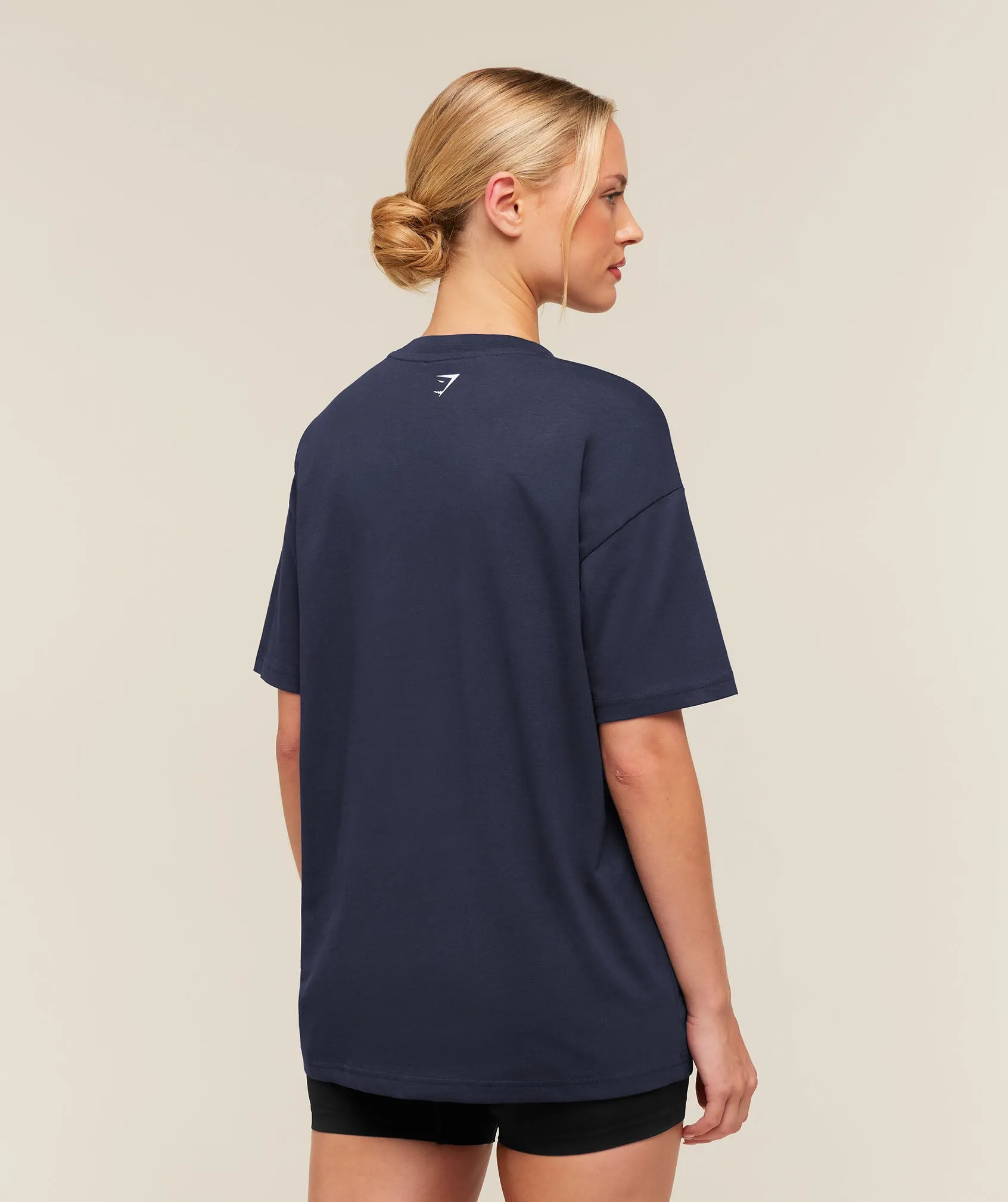 Gymshark College Crest Graphic T-Shirt - Heavy Blue sold by Gymshark product image thumbnail 2
