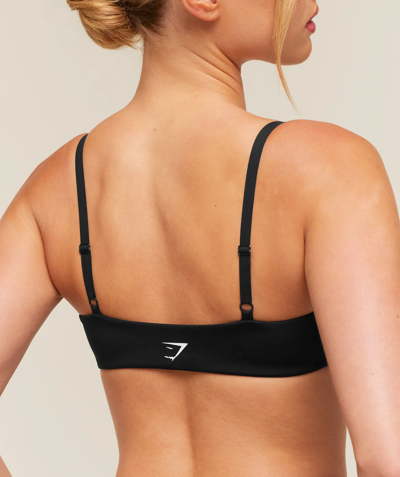 Gymshark Flutter Micro Sports Bra - Black sold by Gymshark product image thumbnail 4