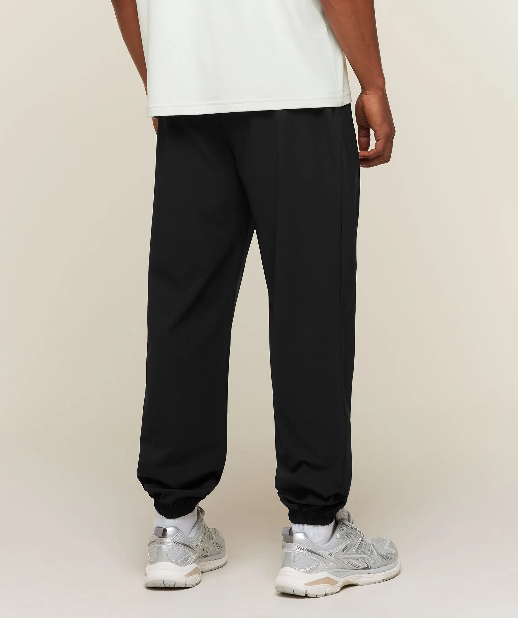 Gymshark Campus Crest Cuffed Pants - Black sold by Gymshark product image thumbnail 2