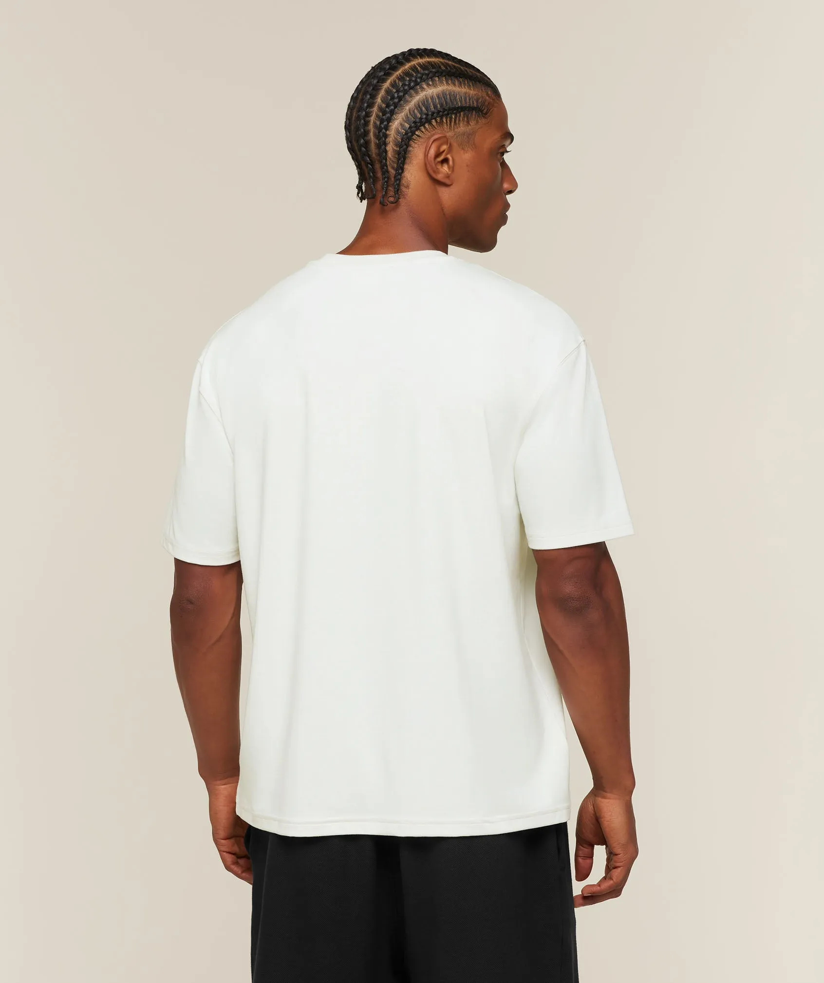 Gymshark Campus Crest T-Shirt - Soft White sold by Gymshark product image thumbnail 2