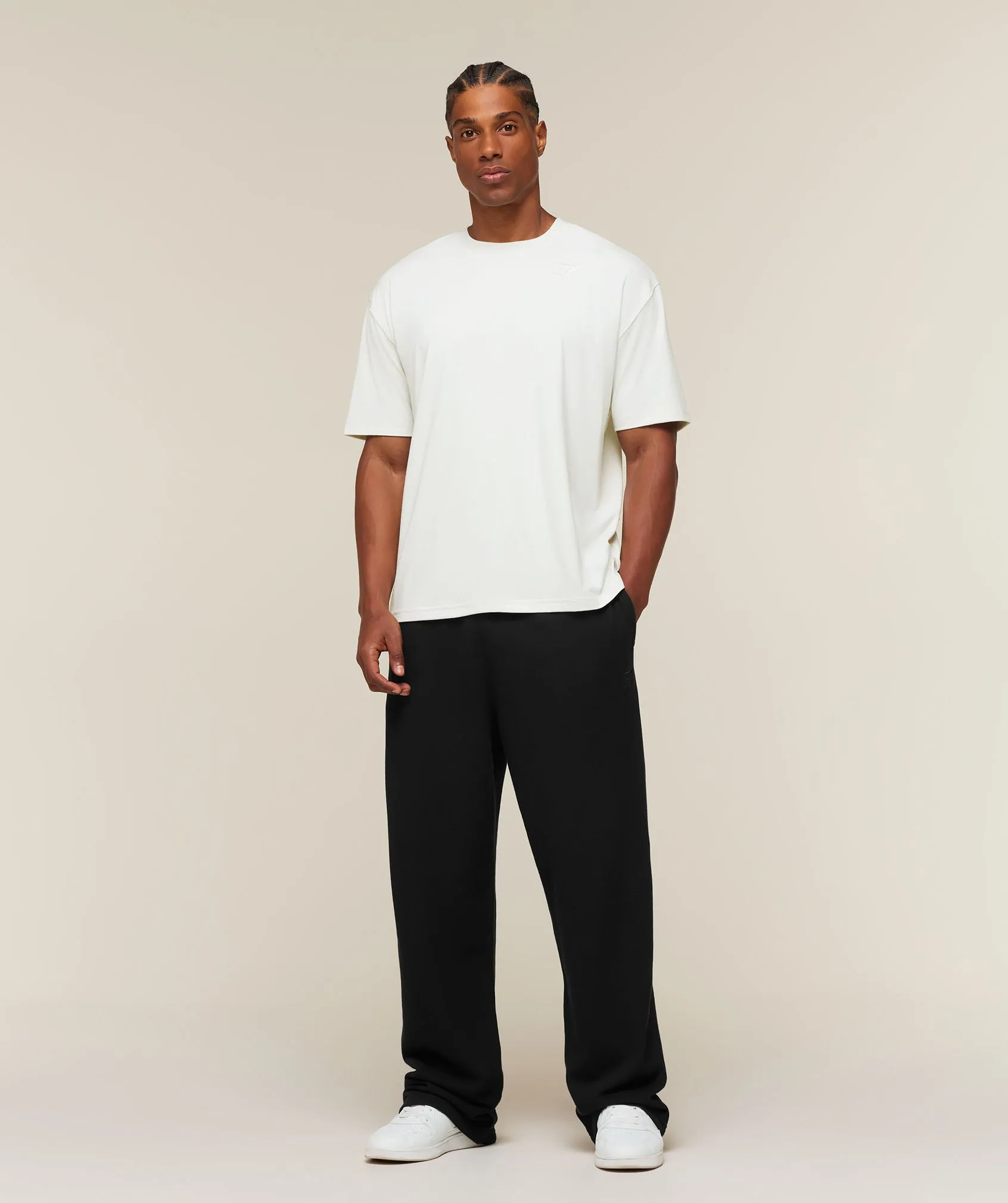 Gymshark Campus Crest T-Shirt - Soft White sold by Gymshark product image thumbnail 5