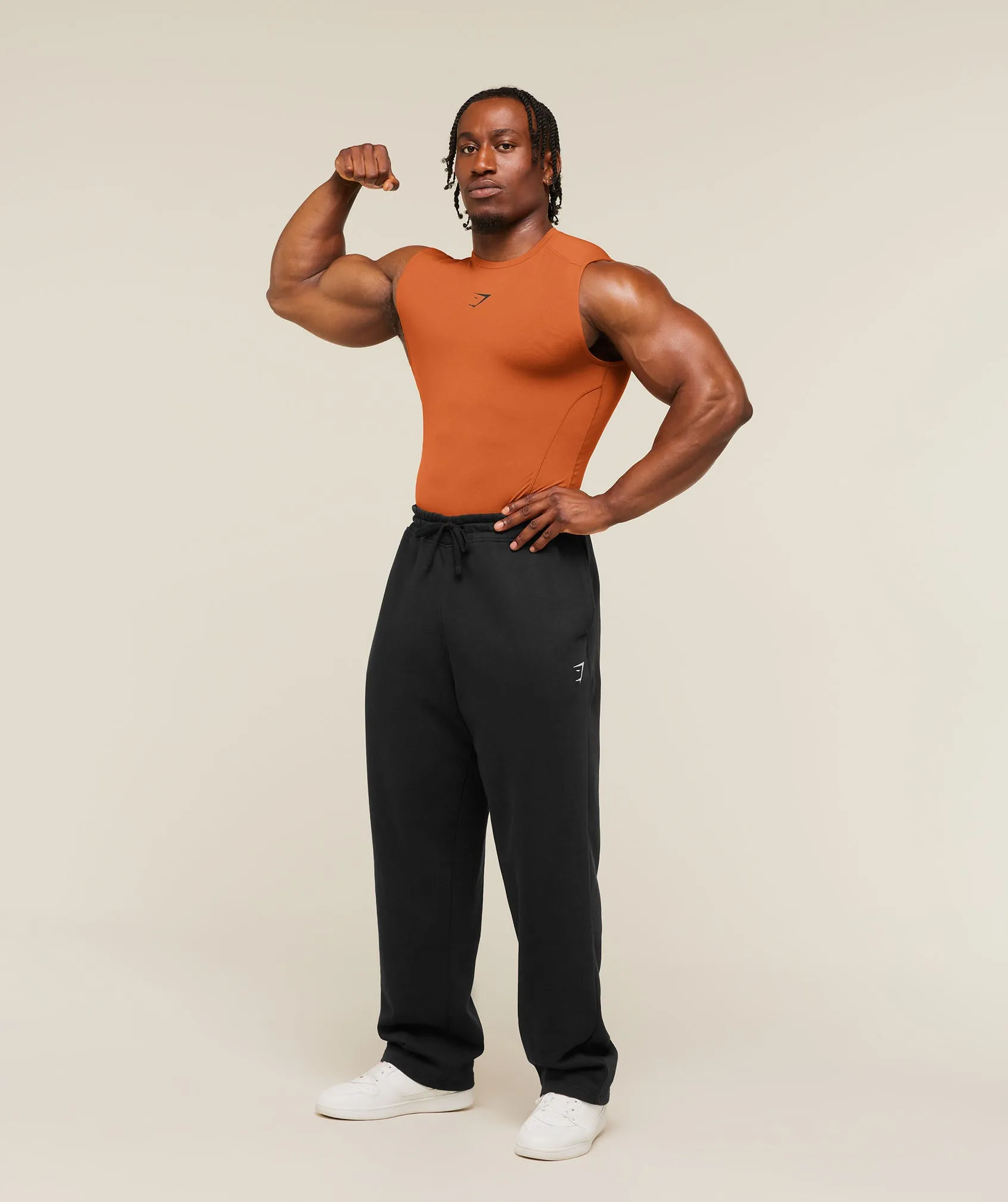 Gymshark Element Tank - Nutmeg Orange sold by Gymshark product image thumbnail 4