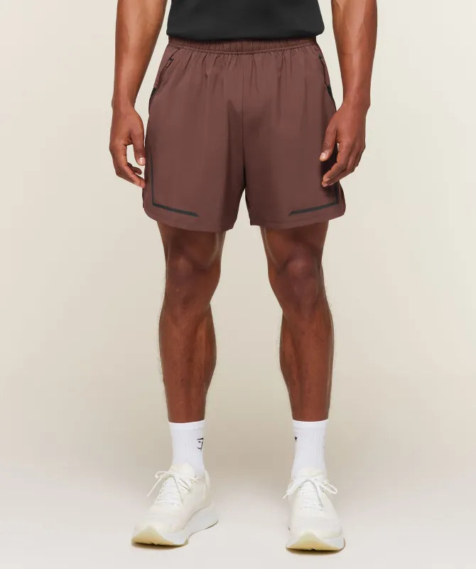 Gymshark Movement Sport 5" Shorts - Espresso Brown made by Gymshark