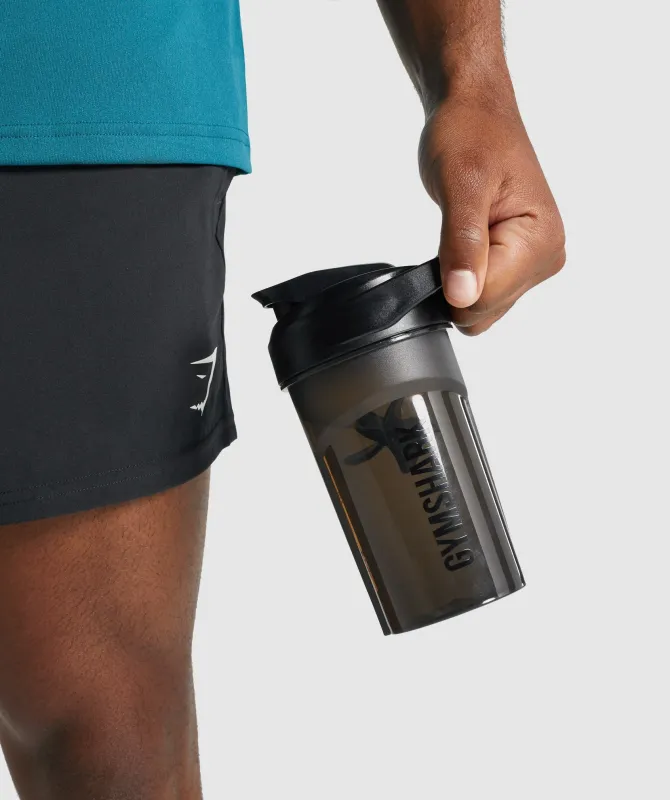 Gymshark 14oz Shaker Bottle - Black made by Gymshark