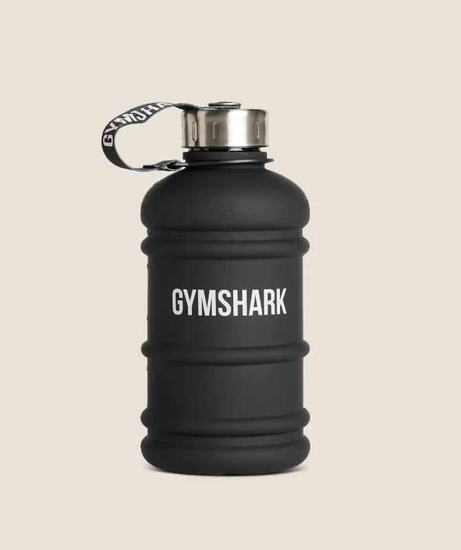 Gymshark 1L Water Bottle - Black made by Gymshark