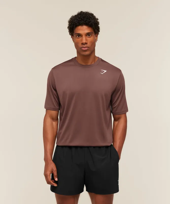 Gymshark Arrival T-Shirt - Espresso Brown made by Gymshark