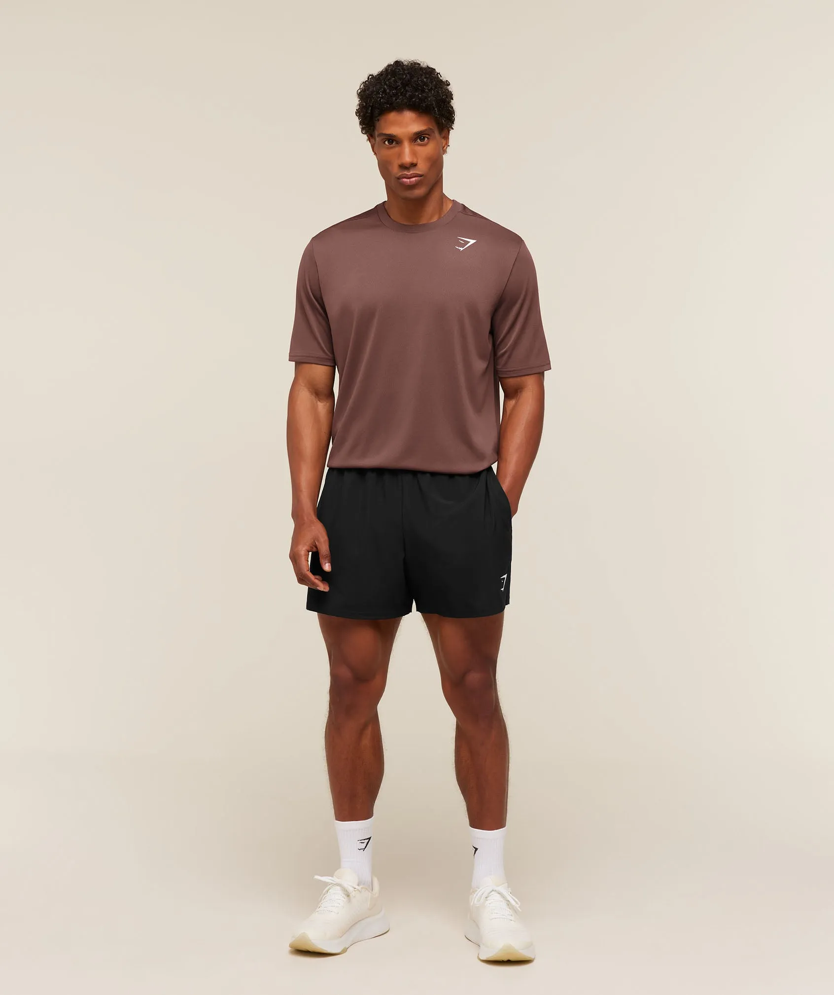 Gymshark Arrival T-Shirt - Espresso Brown sold by Gymshark product image thumbnail 4