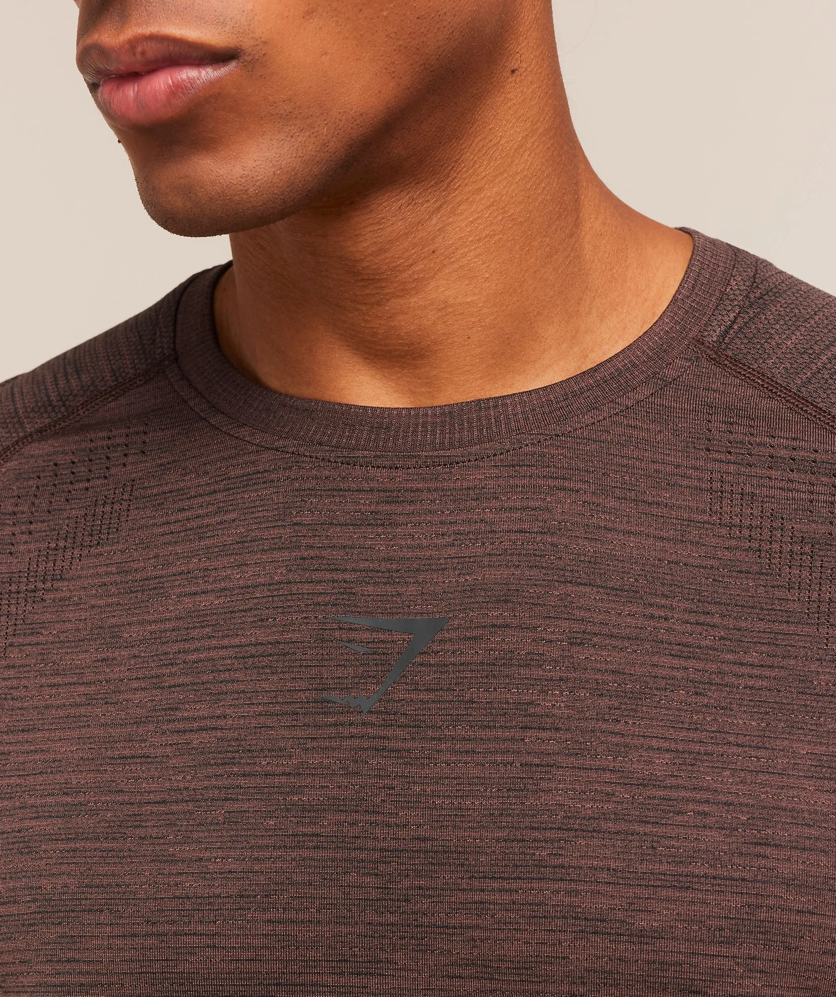 Gymshark Versatile Seamless T-Shirt - Espresso Brown/Black sold by Gymshark product image thumbnail 5