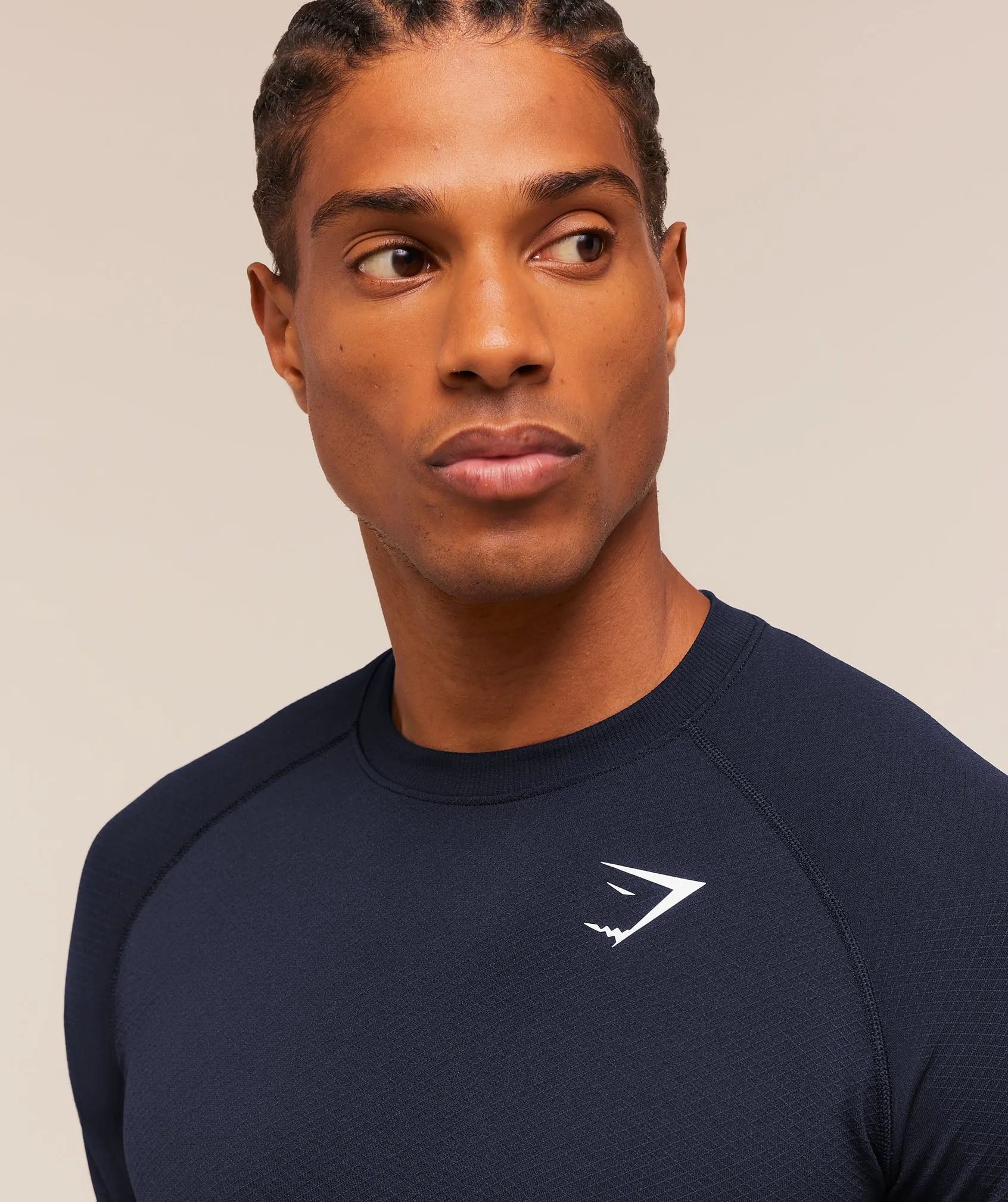 Gymshark Vital Seamless T-Shirt - Navy/Heavy Blue sold by Gymshark product image thumbnail 5