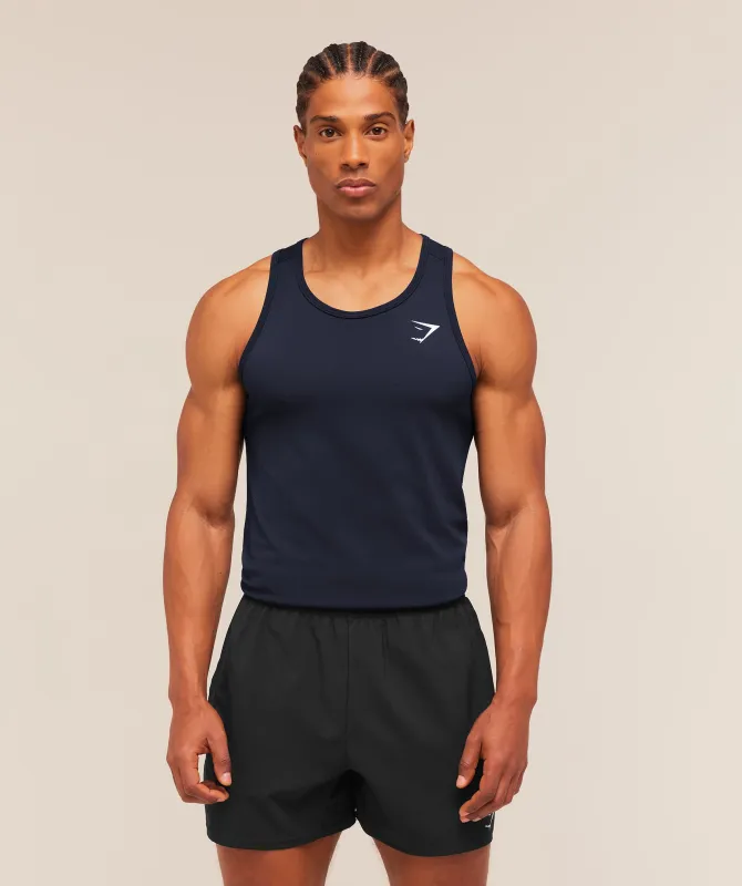 Gymshark Vital Tank - Navy/Heavy Blue made by Gymshark