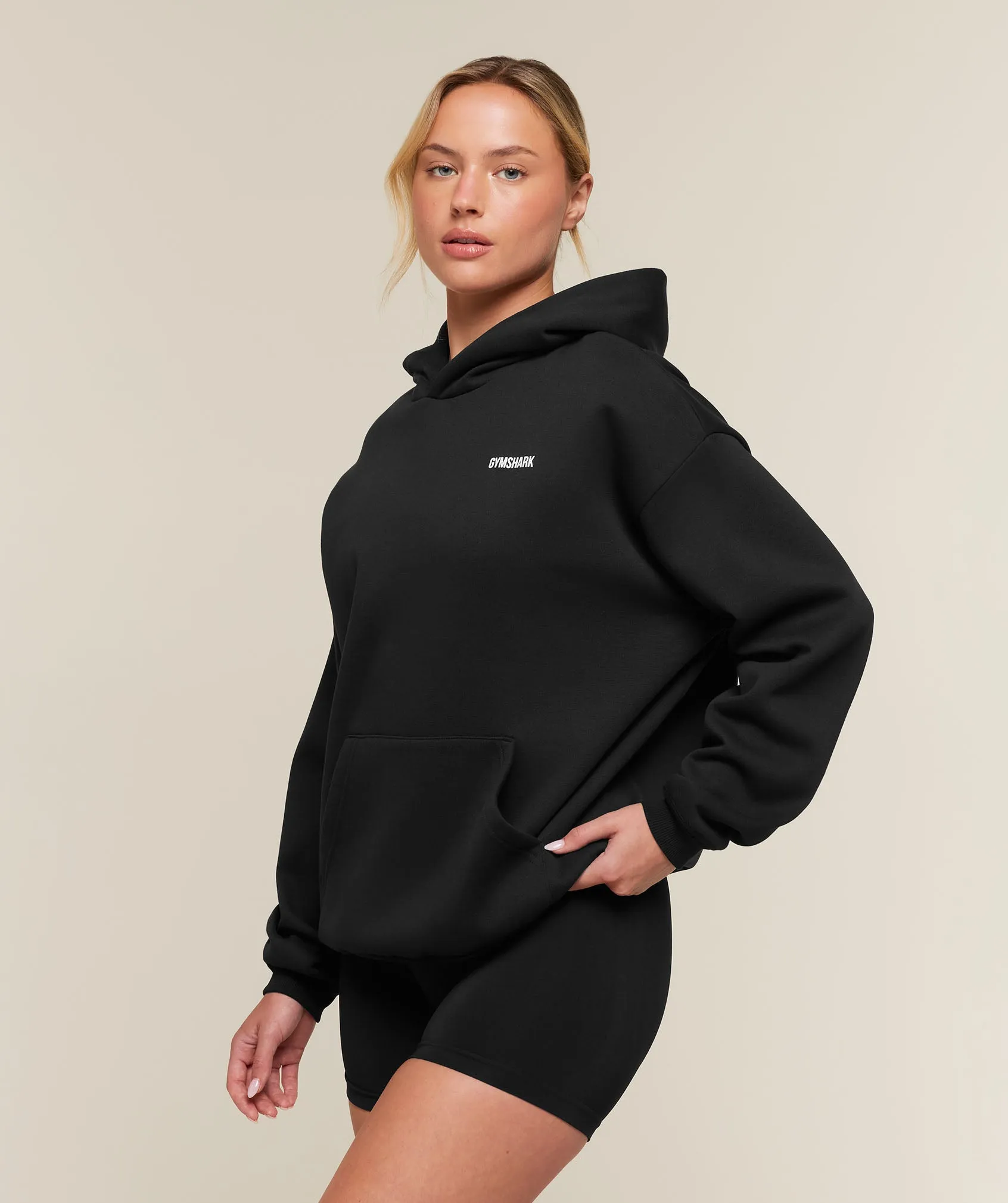 Gymshark Cosy Luxe Hoodie - Black sold by Gymshark product image thumbnail 3