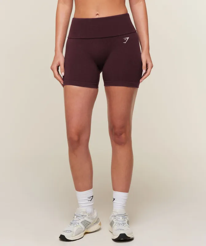 Gymshark CottonMove™ Shorts - Calm Purple Marl made by Gymshark