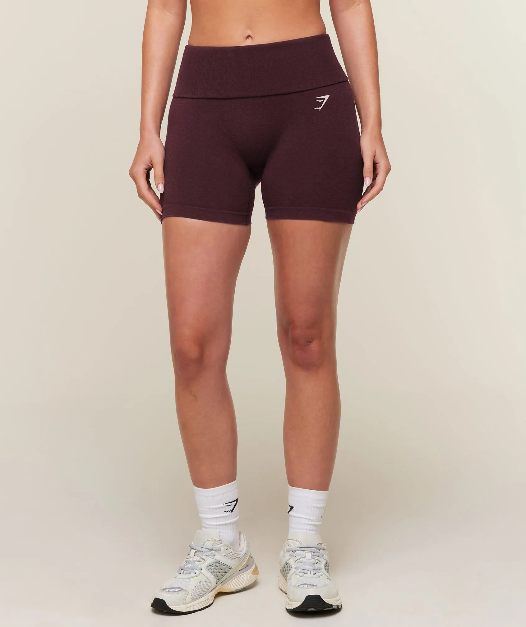 Gymshark CottonMove™ Shorts - Calm Purple Marl sold by Gymshark