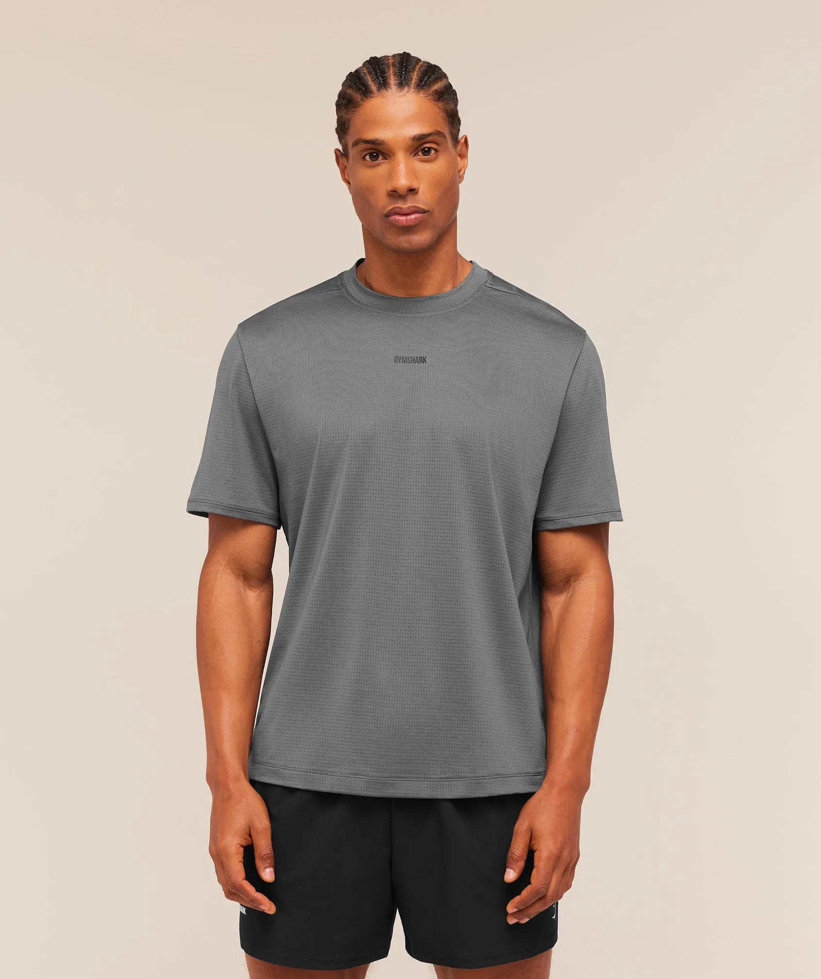 Gymshark Train T-Shirt - Dark Grey sold by Gymshark