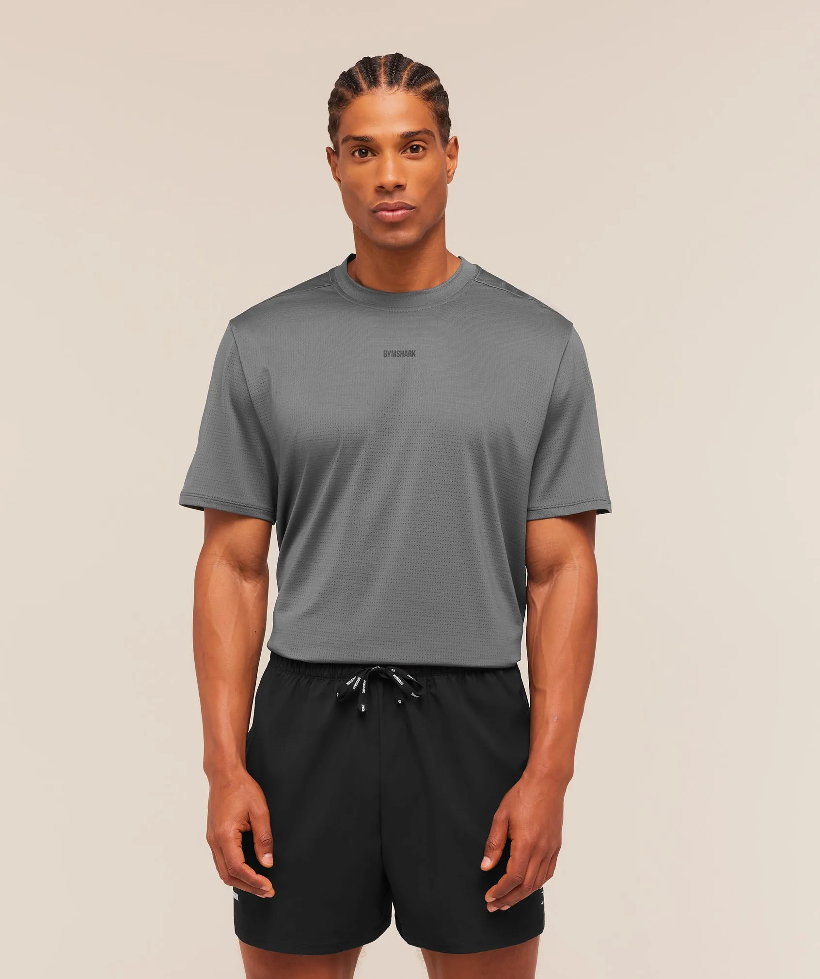 Gymshark Train T-Shirt - Dark Grey sold by Gymshark product image thumbnail 4