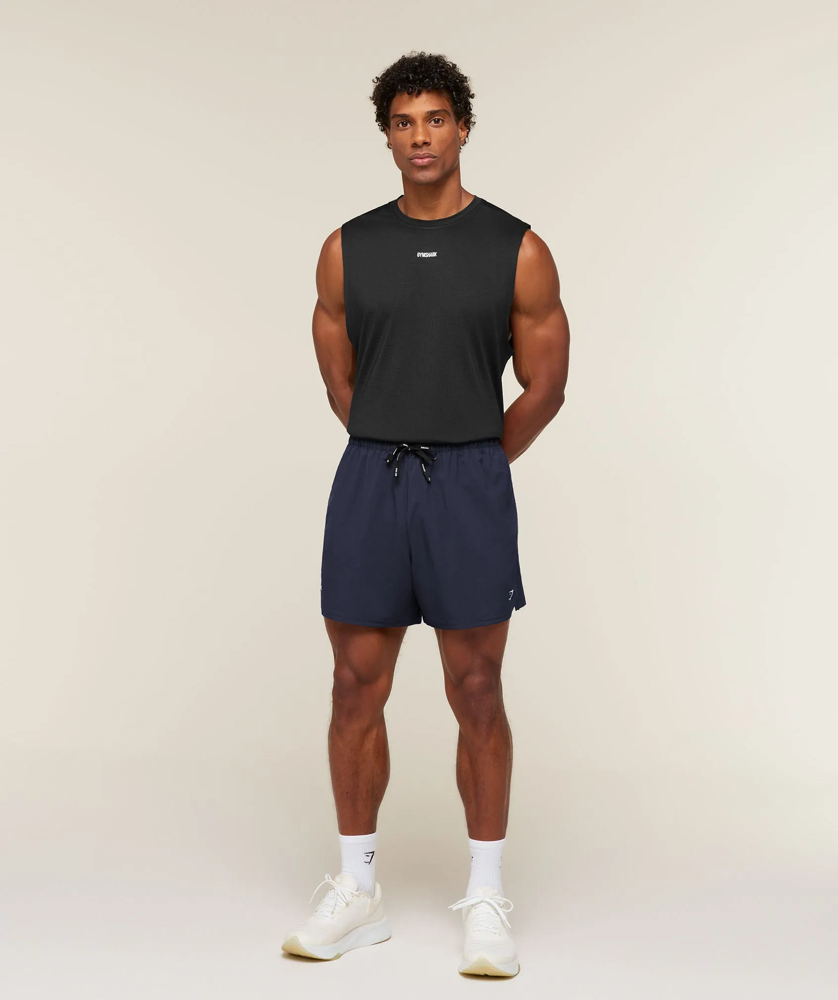 Gymshark Train 5" Shorts - Heavy Blue sold by Gymshark product image thumbnail 4