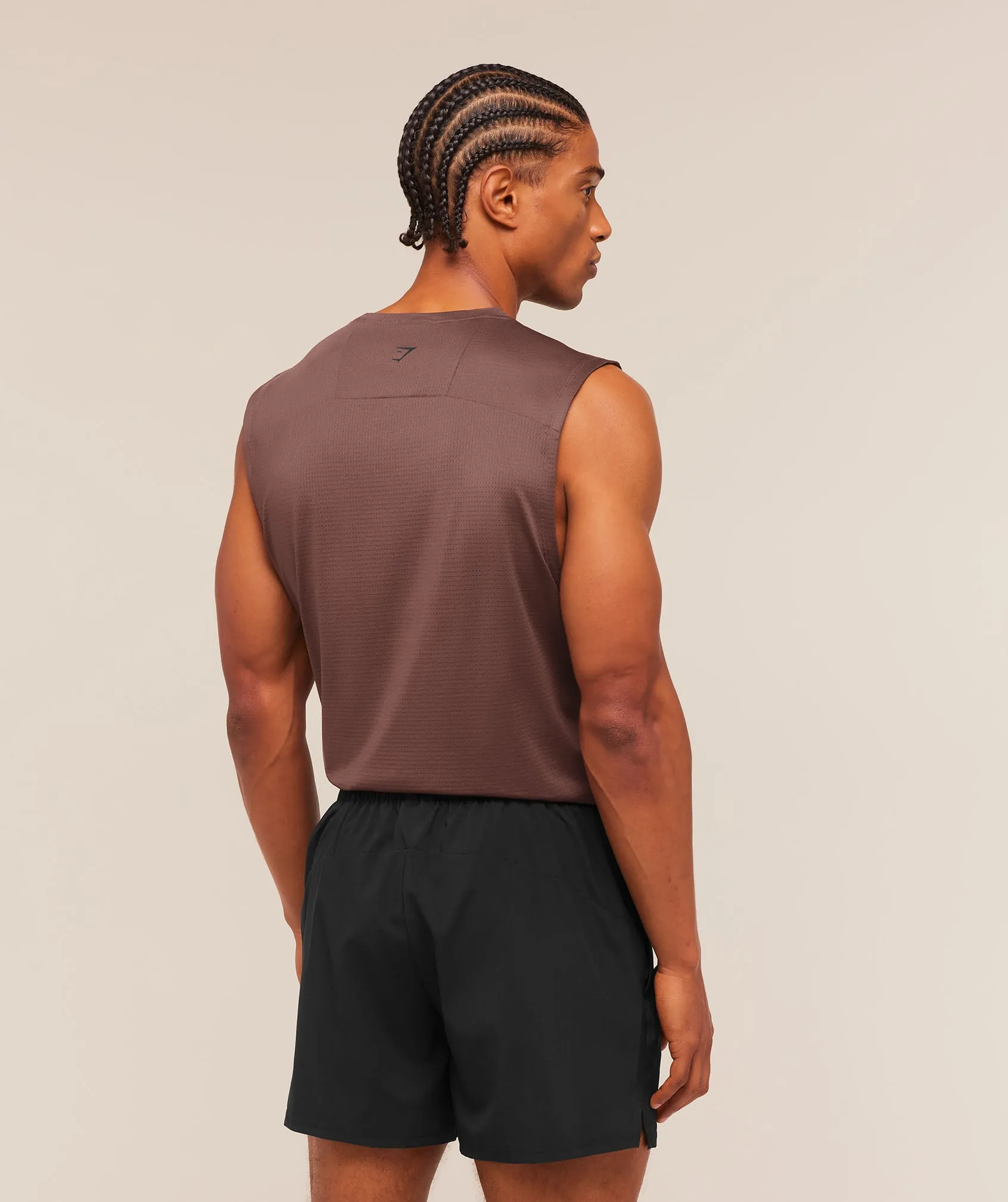 Gymshark Train Cut Off Tank - Espresso Brown sold by Gymshark product image thumbnail 2