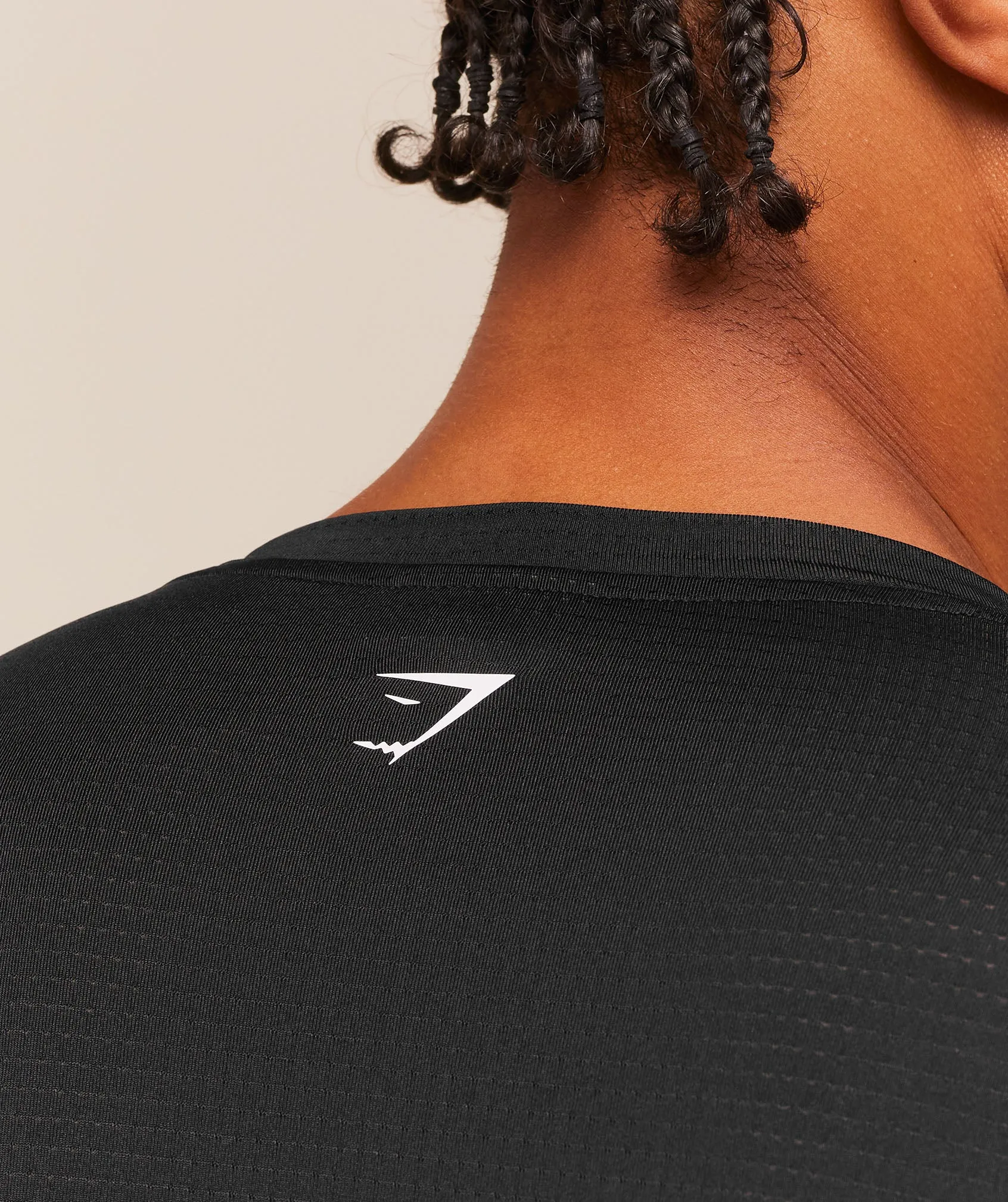 Gymshark Train Long Sleeve T-Shirt - Black sold by Gymshark product image thumbnail 4