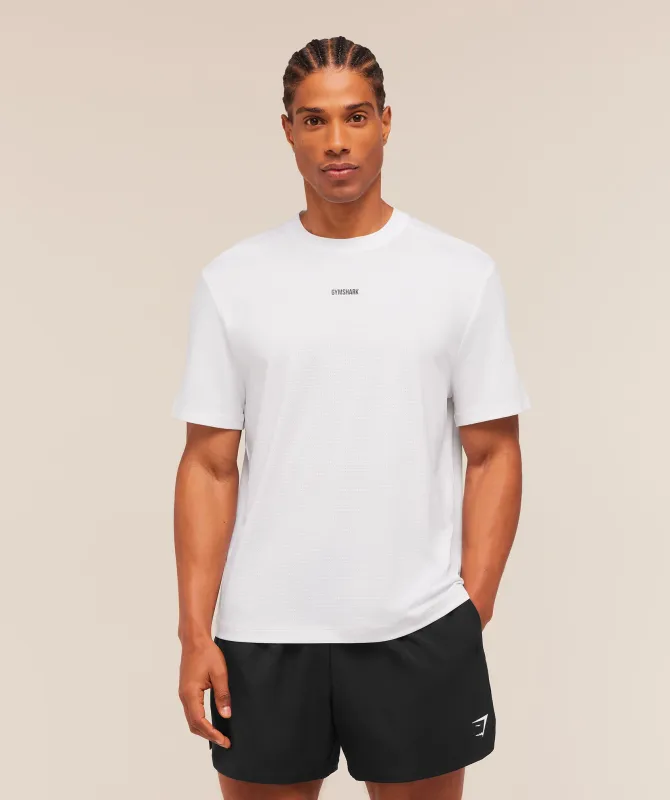 Gymshark Train T-Shirt - White made by Gymshark