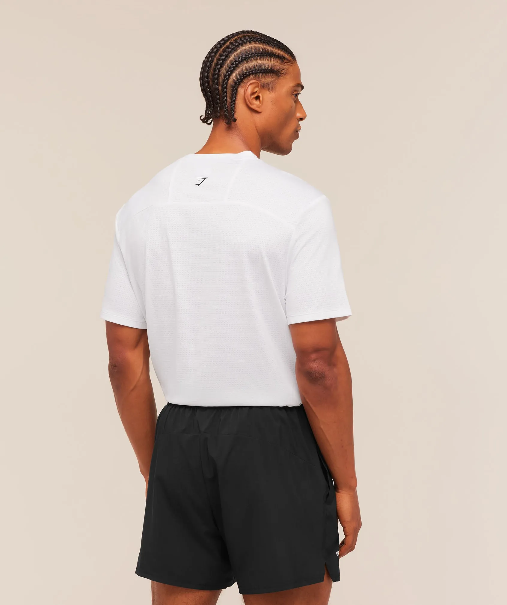 Gymshark Train T-Shirt - White sold by Gymshark product image thumbnail 2