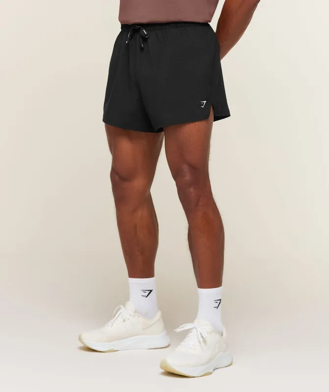 Gymshark Train 4" Shorts - Black made by Gymshark