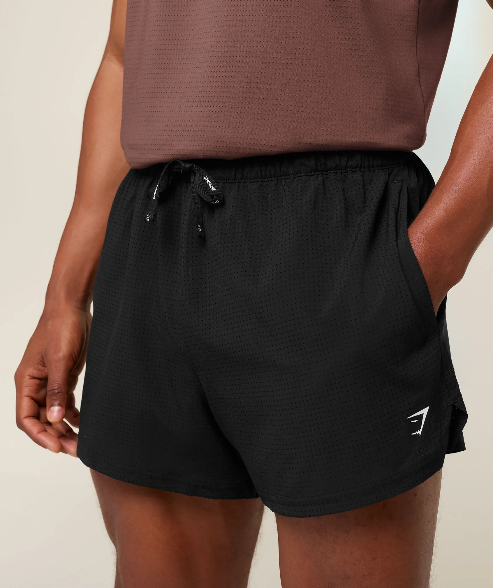 Gymshark Train 4" Shorts - Black sold by Gymshark product image thumbnail 4