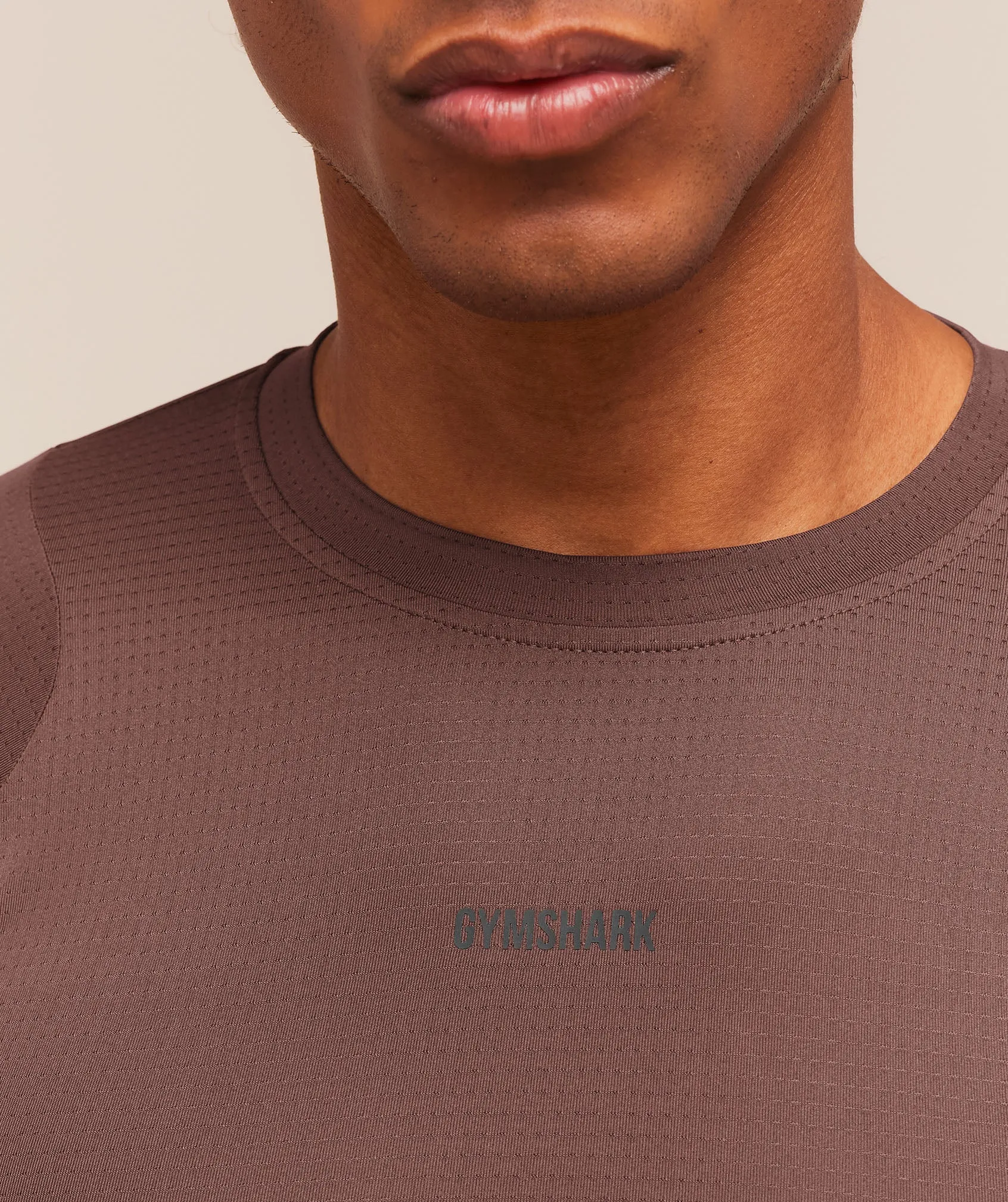 Gymshark Train Long Sleeve T-Shirt - Espresso Brown sold by Gymshark product image thumbnail 4