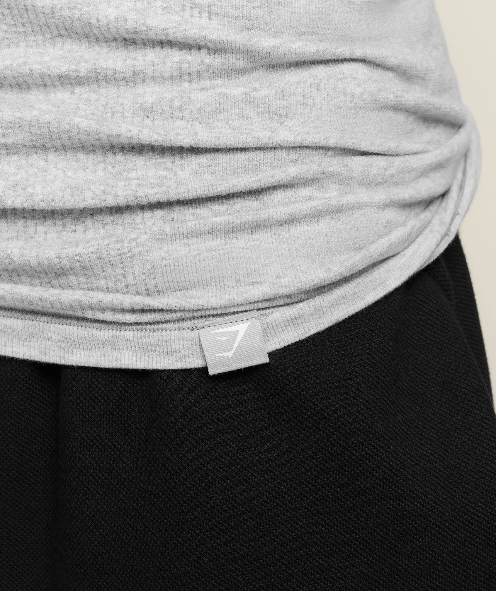 Gymshark Cotton Seamless Sleeveless Top - Soft Grey Marl sold by Gymshark product image thumbnail 5