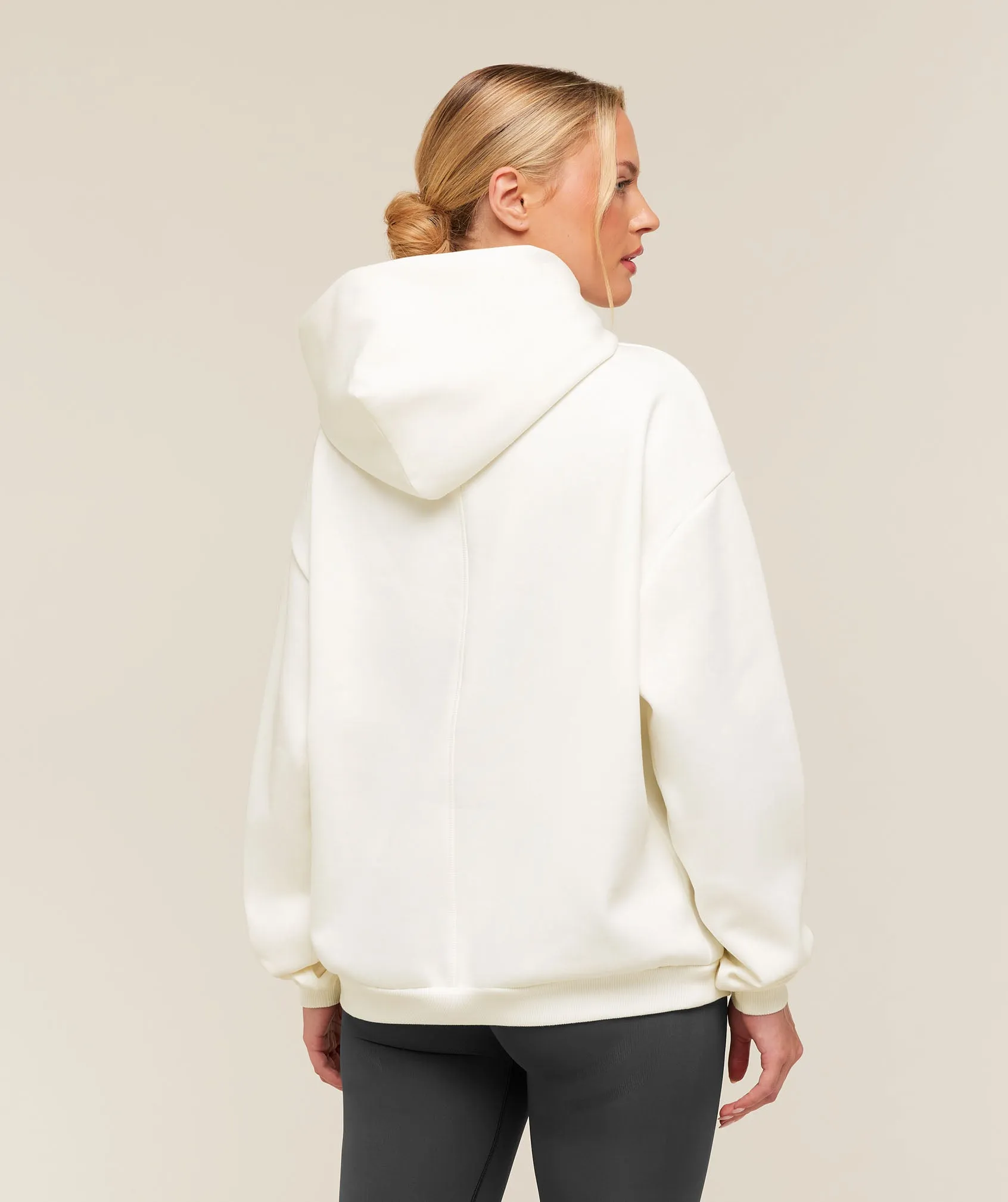 Gymshark Cosy Luxe Hoodie - Soft White sold by Gymshark product image thumbnail 2
