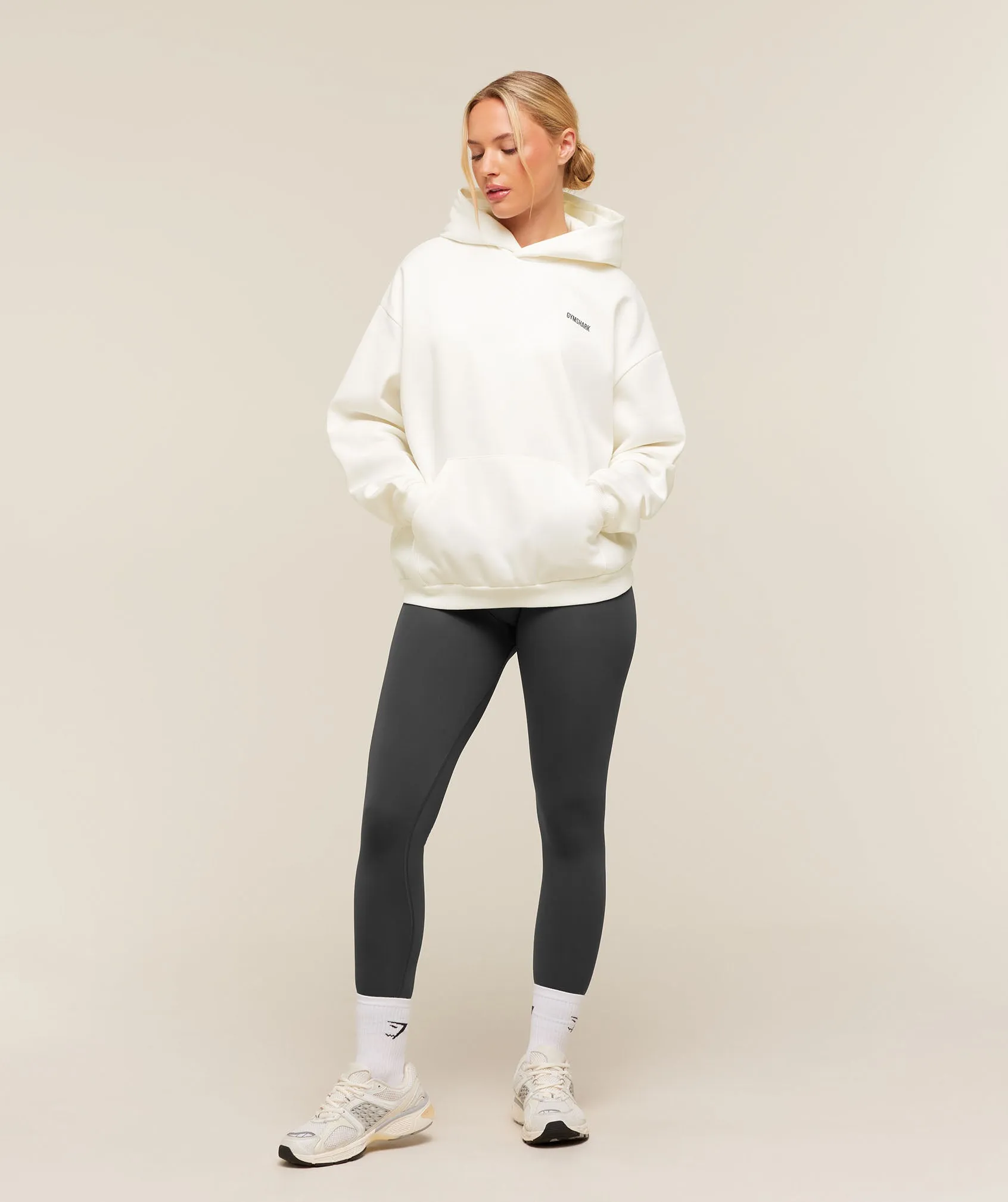 Gymshark Cosy Luxe Hoodie - Soft White sold by Gymshark product image thumbnail 5