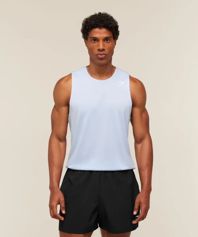 Gymshark Arrival Tank - Tranquil Blue made by Gymshark