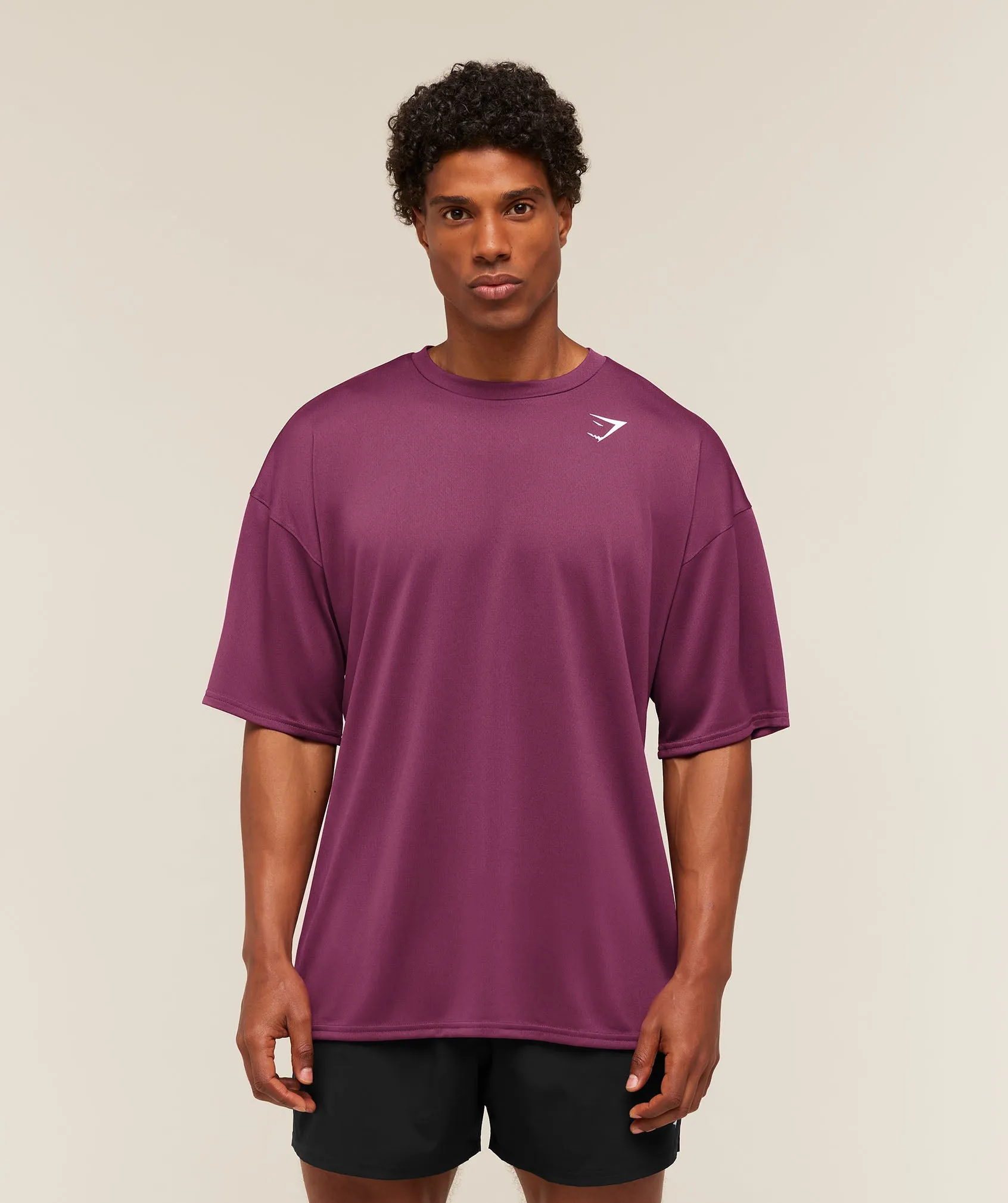 Gymshark Arrival Oversized T-Shirt - Strength Pink sold by Gymshark product image thumbnail 3