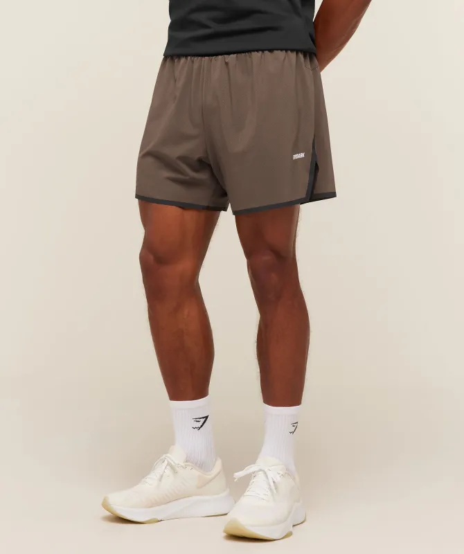 Gymshark Hybrid Shorts - Soft Brown made by Gymshark