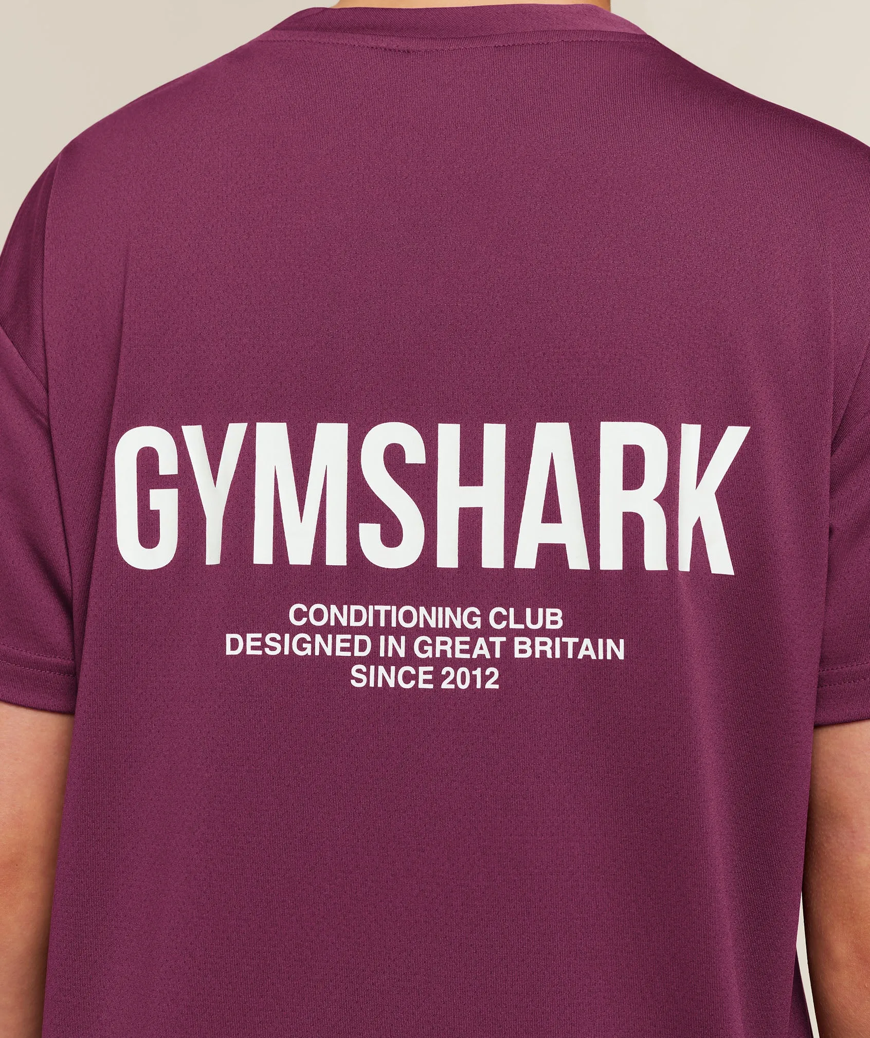 Gymshark Conditioning Club Oversized Short Sleeve T-Shirt - Strength Pink sold by Gymshark product image thumbnail 5