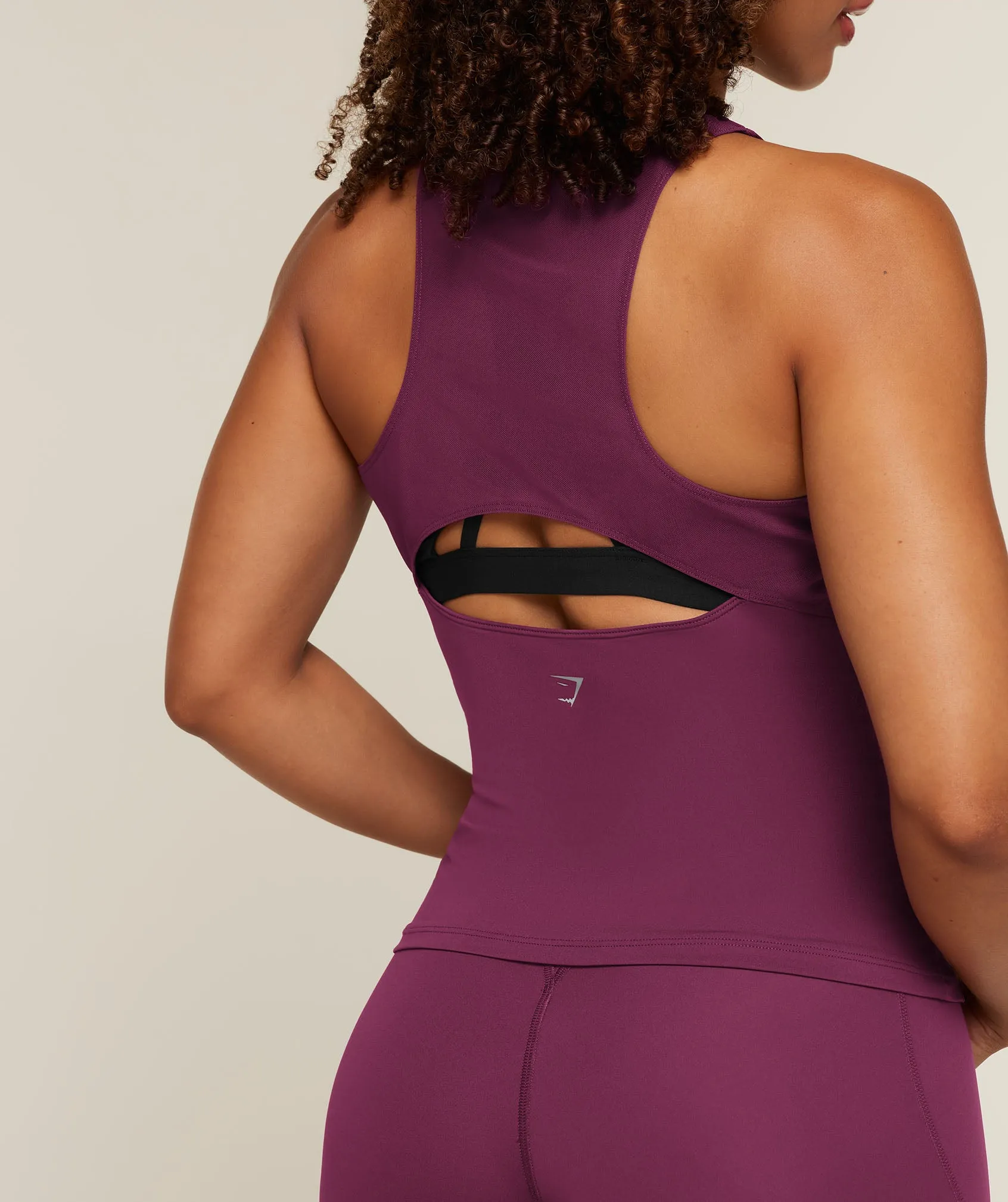 Gymshark Running Back Vent Tank - Strength Pink sold by Gymshark product image thumbnail 5