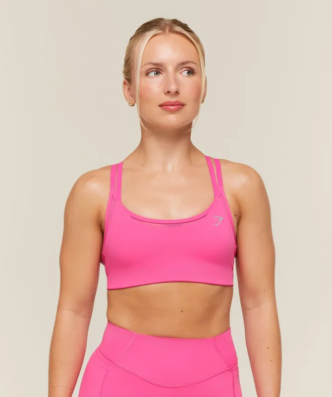 Gymshark Hybrid Sports Bra - Energy Pink made by Gymshark