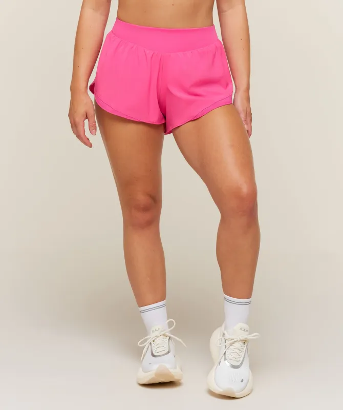 Gymshark Hybrid Loose Shorts - Energy Pink made by Gymshark