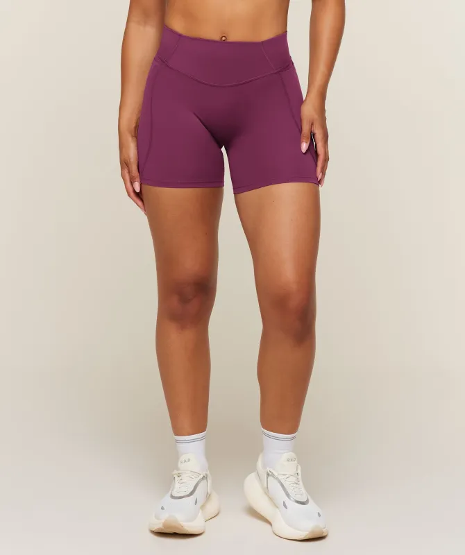 Gymshark Running Pocket Shorts - Strength Pink made by Gymshark