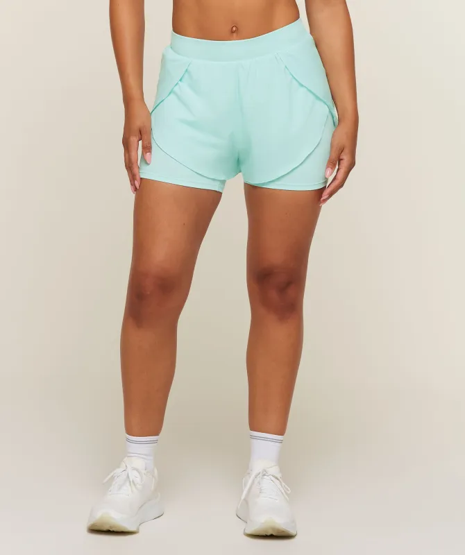 Gymshark Running 2in1 Shorts - Serene Blue made by Gymshark