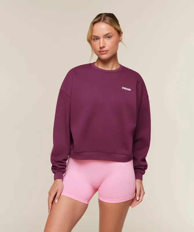 Gymshark Cosy Luxe Sweatshirt - Strength Pink made by Gymshark