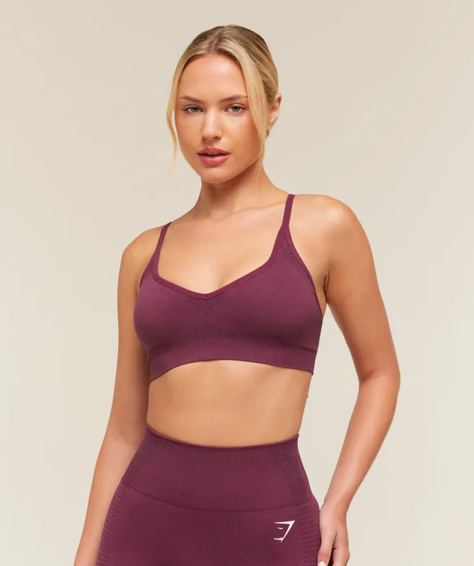 Gymshark Vital Sports Bra - Strength Pink/Marl made by Gymshark