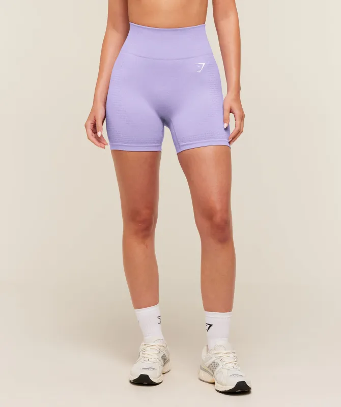 Gymshark Vital Seamless 2.0 Shorts - Pace Purple/Marl made by Gymshark