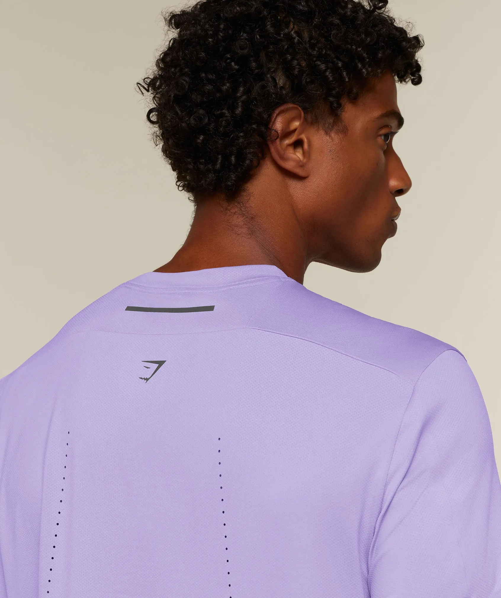 Gymshark Running Elite Reg Fit T-Shirt - Pace Purple sold by Gymshark product image thumbnail 5