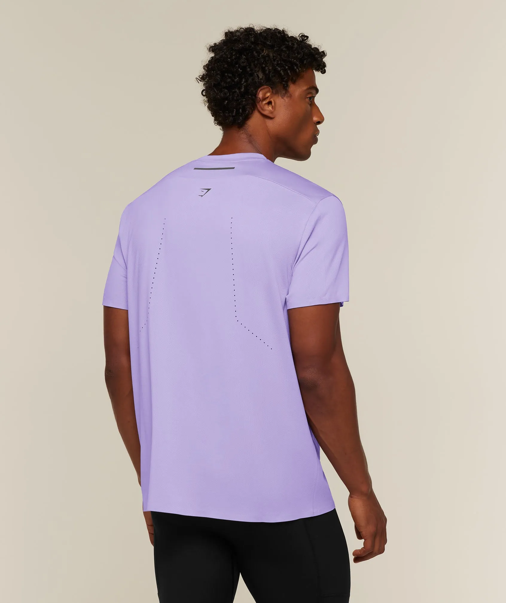 Gymshark Running Elite Reg Fit T-Shirt - Pace Purple sold by Gymshark product image thumbnail 2