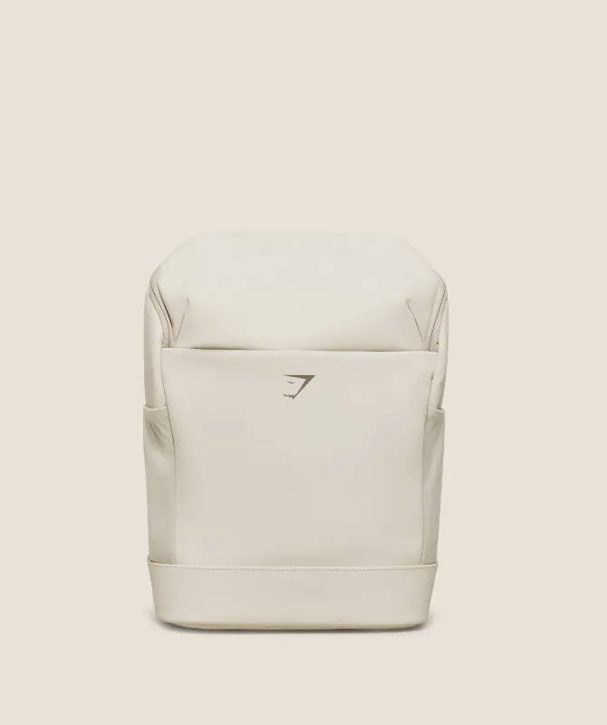 Gymshark Small Sleek Backpack - Chalk Beige made by Gymshark