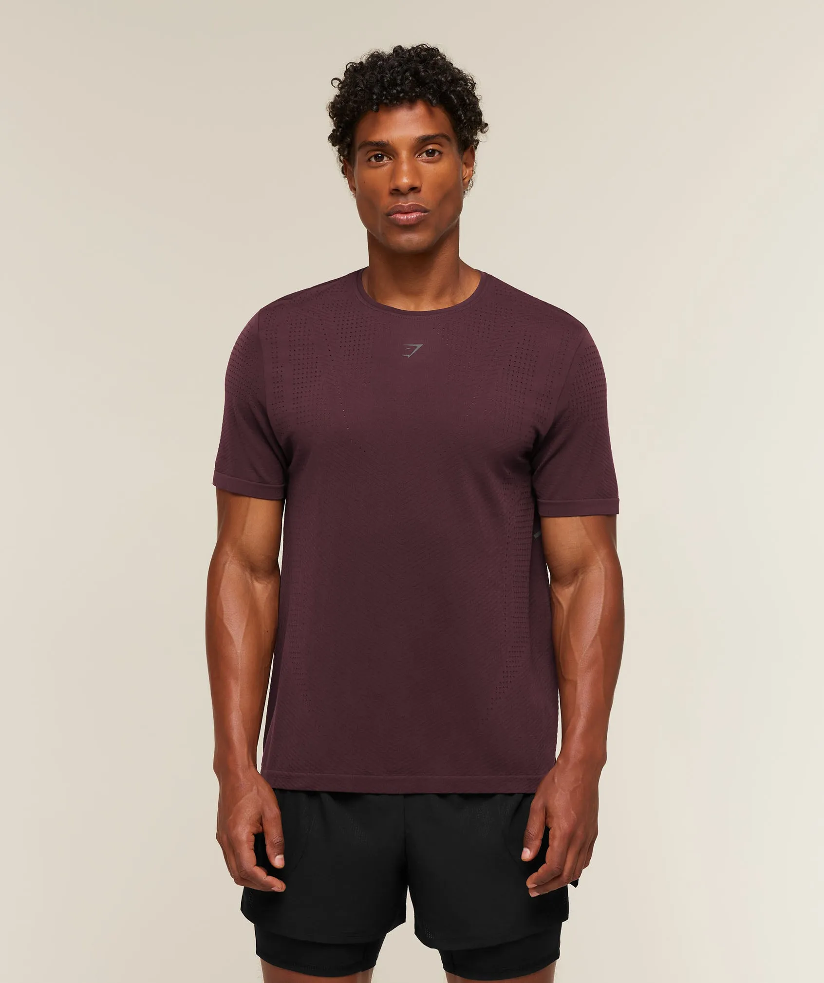 Gymshark Seamless Running T-Shirt - Cherry Purple sold by Gymshark